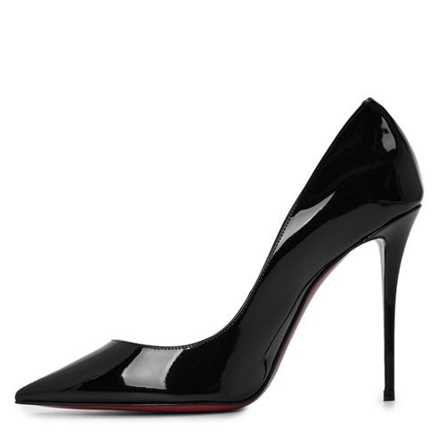CHRISTIAN LOUBOUTIN - La Pigalle 100 Patent Leather Pumps