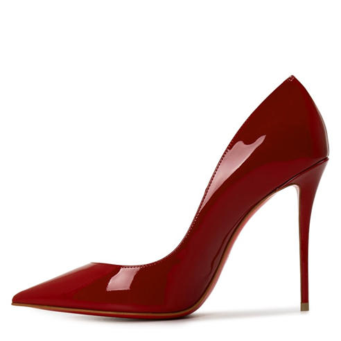 CHRISTIAN LOUBOUTIN - La Pigalle 100 Patent Leather Pumps