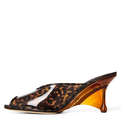 JIMMY CHOO - Jimmy Glace Mule 80 Ld71