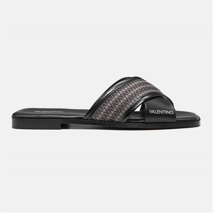Valentino Women's Black Flat Mules