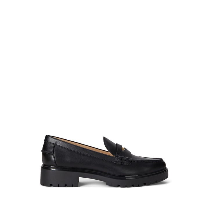 Lauren By Ralph Lauren Women's Black Lrl Marli Loafer Size 6