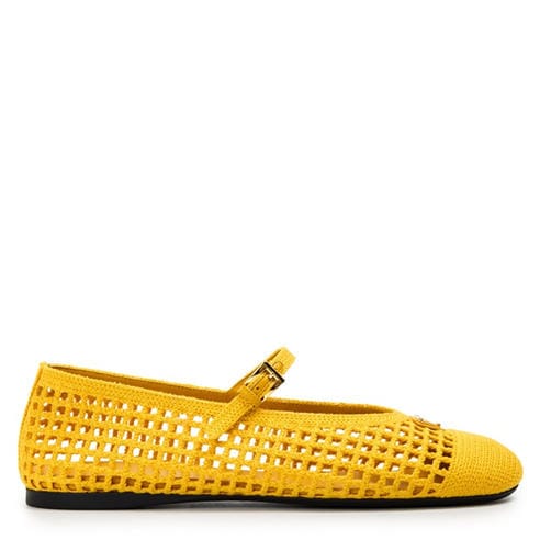 PRADA - Women's Crochet Ballet Pumps