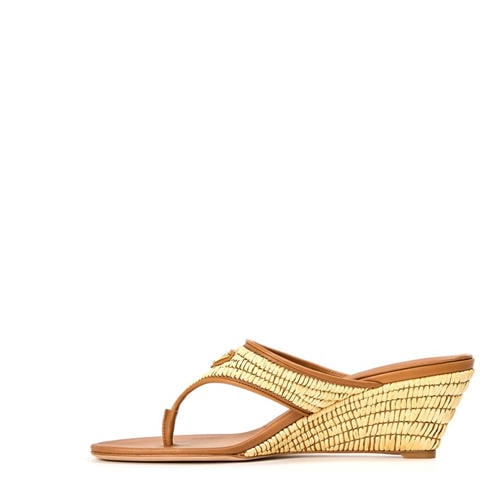 PRADA - Prada Rafia Wedge Ld61