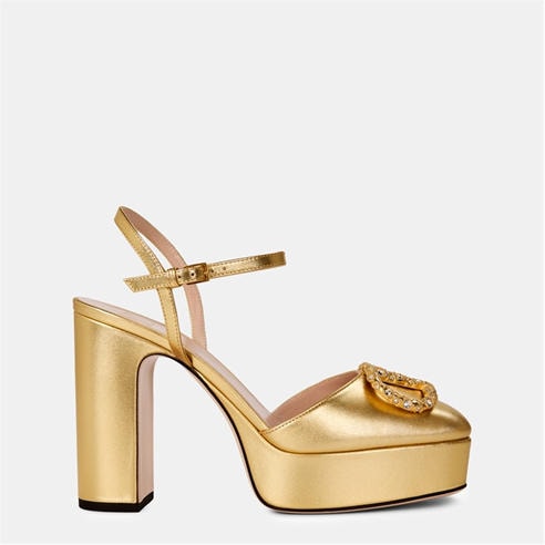 VALENTINO GARAVANI - Metallic Platform Pumps