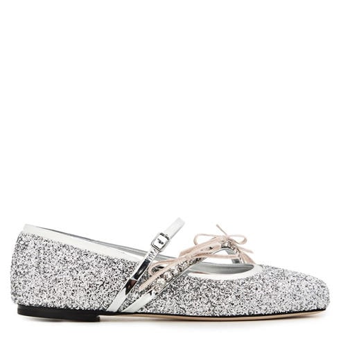 JIMMY CHOO - Women's Loli Ballerina Ballet Pumps