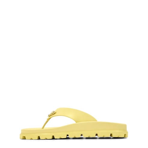PRADA - Rubber Thong Sandals
