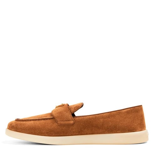 PRADA - Suede Leather Loafers