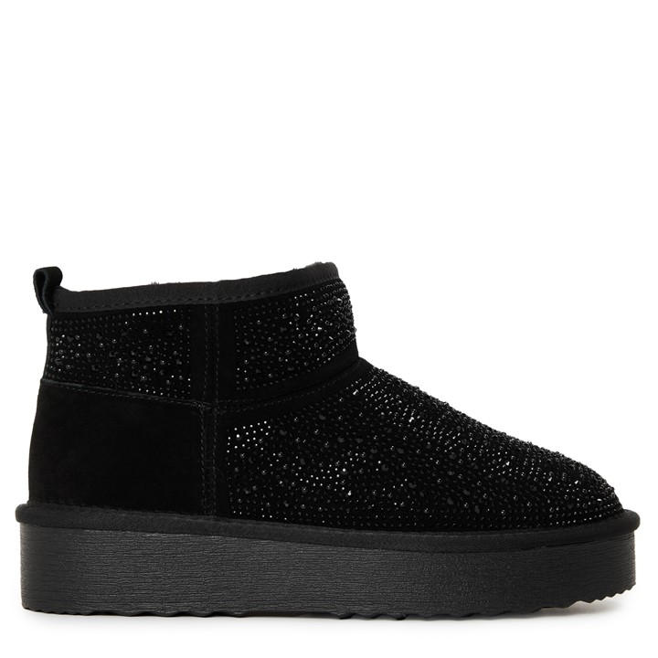 Steve Madden Women's Black Clydes Snug Boots