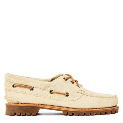 Timberland - Women's Noreen Natural Suede Boat Shoes