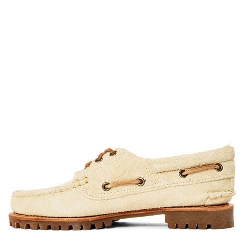 Timberland - Women's Noreen Natural Suede Boat Shoes