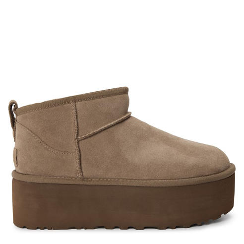 Ugg - Women's Ultra Mini Platform Sheepskin Snug Boots