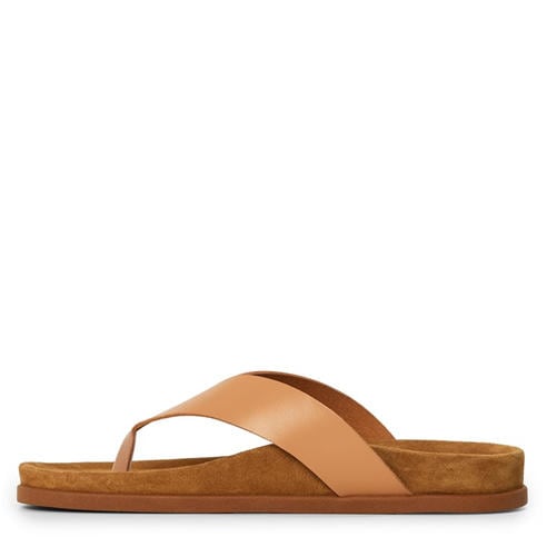ANCIENT GREEK SANDALS - Women's Charys Footbed Flat
