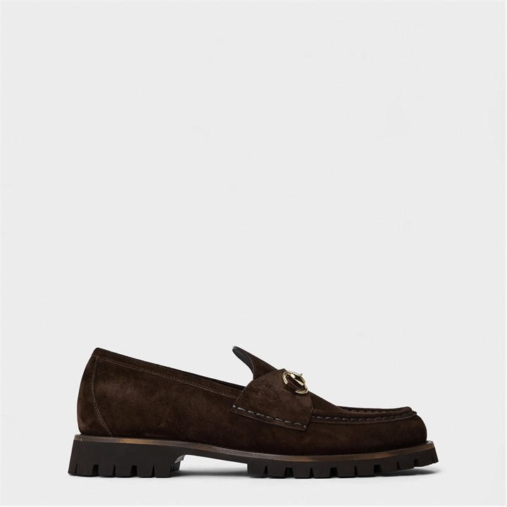GUCCI Women's Loafers - Brown