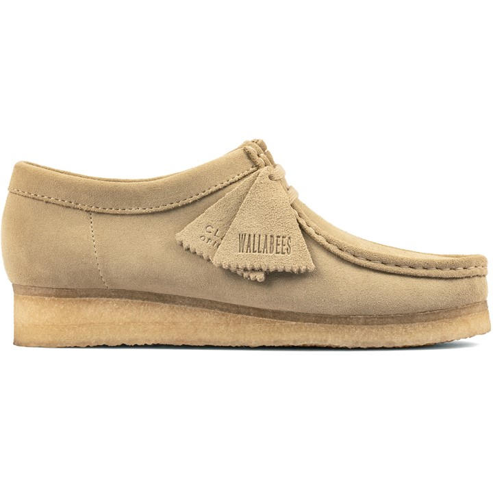 Clarks Originals Women's Beige Wallabee Moc Toe Formal Shoes