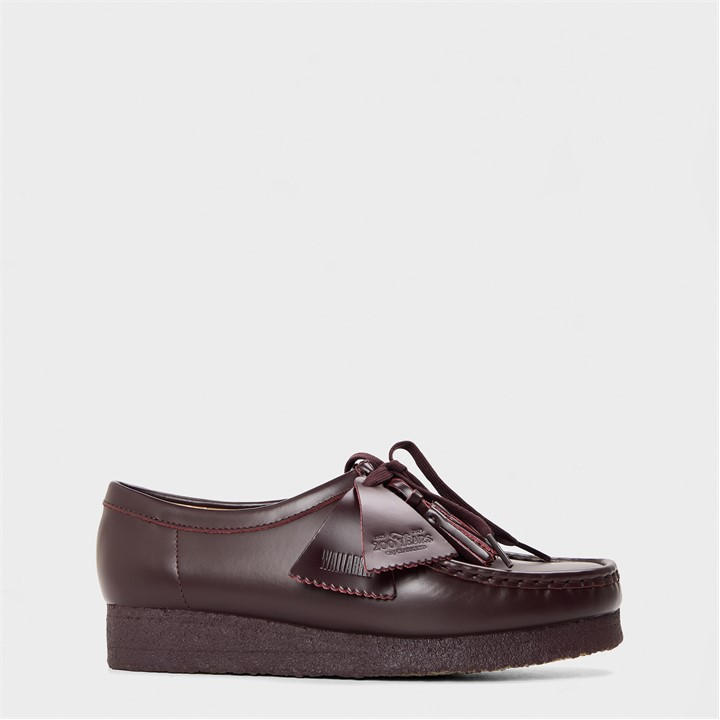 Clarks Originals Women's Purple Wallabee Moc Toe Formal Shoes
