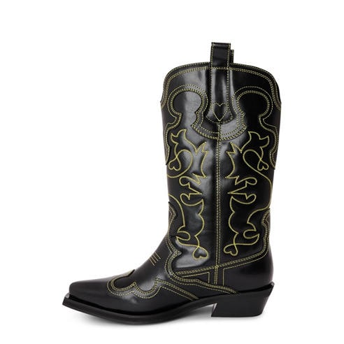 GANNI - Women's Shift Western Cowboy Boots