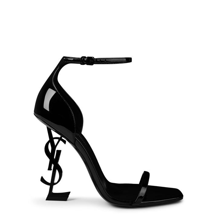 Saint Laurent Women's Black Opyum 110 Sandals