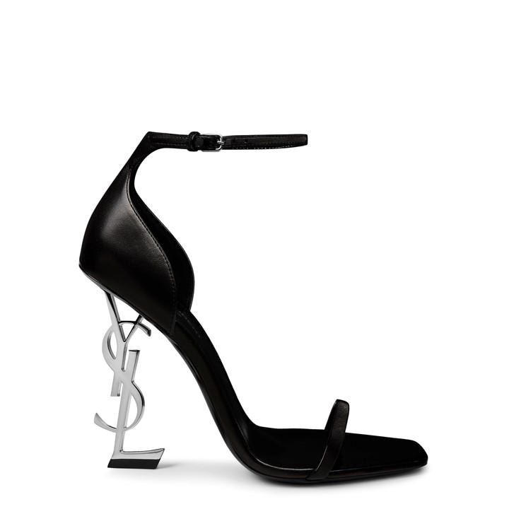 Saint Laurent Women's Black Opyum 110 Sandals