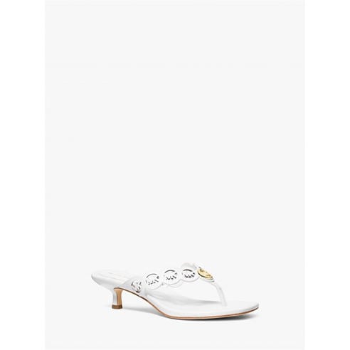 MICHAEL MICHAEL KORS - Women's Janie Mid Thong Heeled Mules