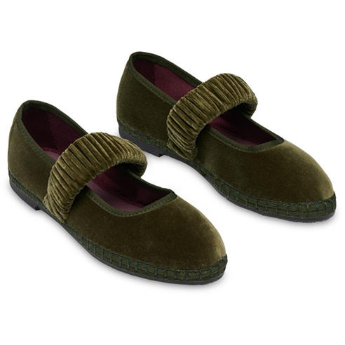 FLABELUS - Mafalda Velvet Mary Jane