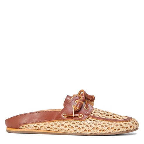 ANCIENT GREEK SANDALS - Women's Naveta Mule Flat Mules
