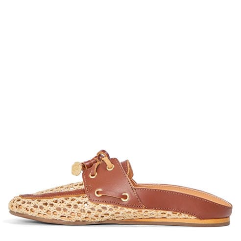 ANCIENT GREEK SANDALS - Women's Naveta Mule Flat Mules