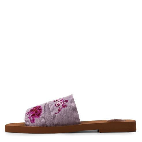 CHLOE - Woody Flat Mule