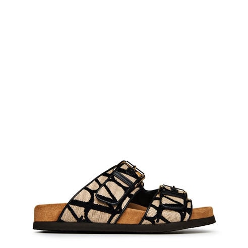 VALENTINO GARAVANI - Fussfriend Calfskin Slides