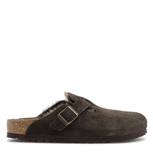 Birkenstock - Women's Boston Shearling Suede Clogs