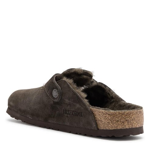 Birkenstock - Women's Boston Shearling Suede Clogs