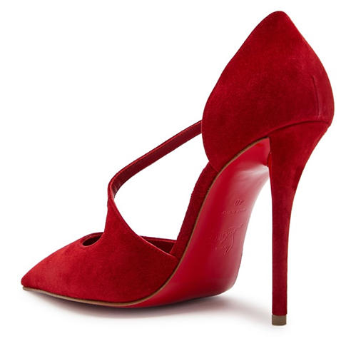 Christian Louboutin - Women's Miss Ziggyta Suede Court Shoes