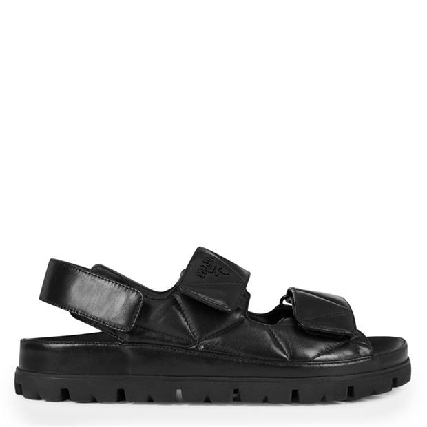 PRADA Women´S Leather Grandad Sandals,Specials : American Fashion Style Bags On Sale