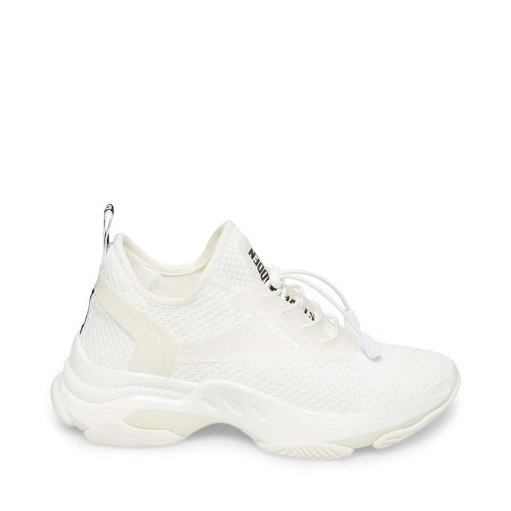 Steve Madden Women's White Match-E Low-Top Heritage Runner Size 7