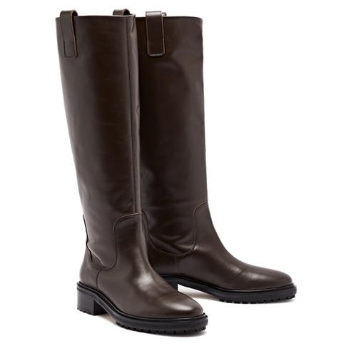 Aeyde - Women's Henry Leather Knee High Boots