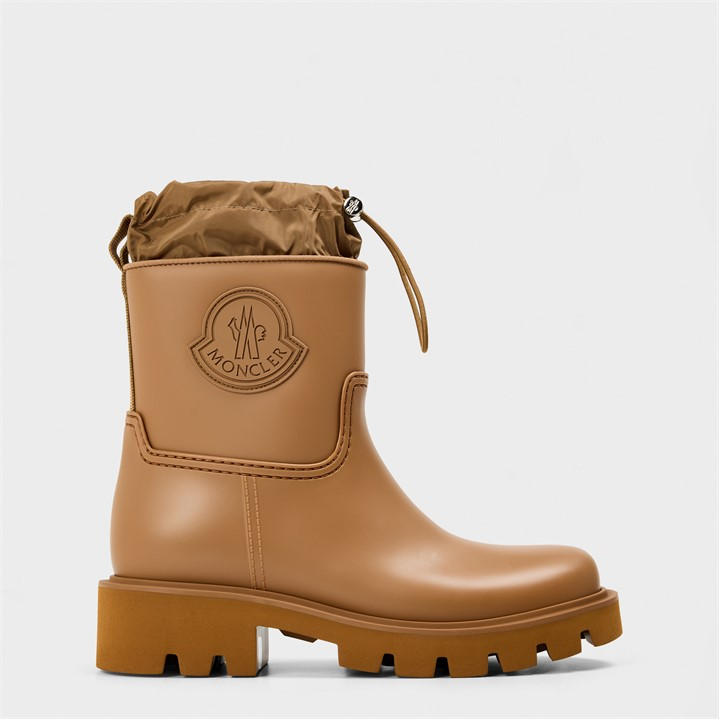 Moncler Women's Beige Kickstream Rain Boots