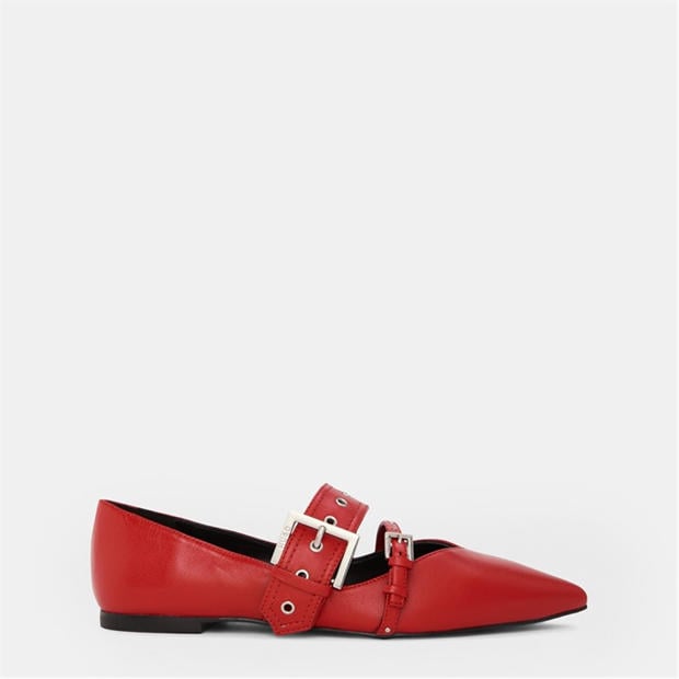 Black - HUGO - Women's Cushioned Ballet Pumps