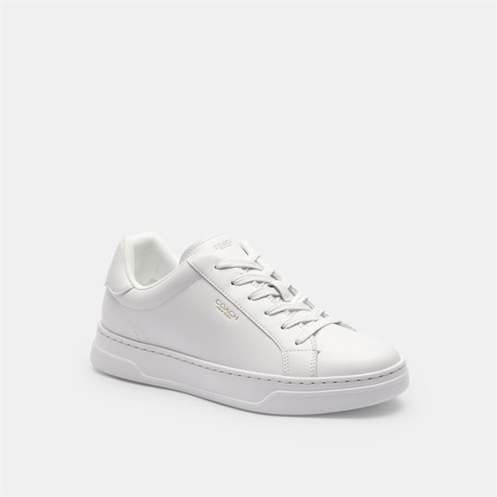 Coach Lowline Luxe Trainers In White