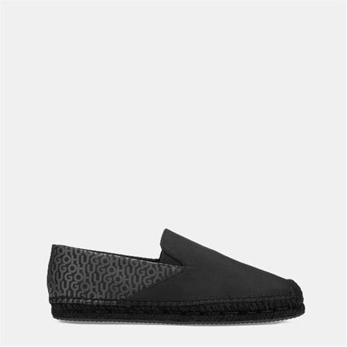 Hugo - Men's Sannes Slon Nyalh Canvas Trainers