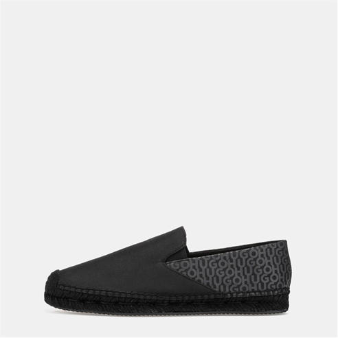 Hugo - Men's Sannes Slon Nyalh Canvas Trainers