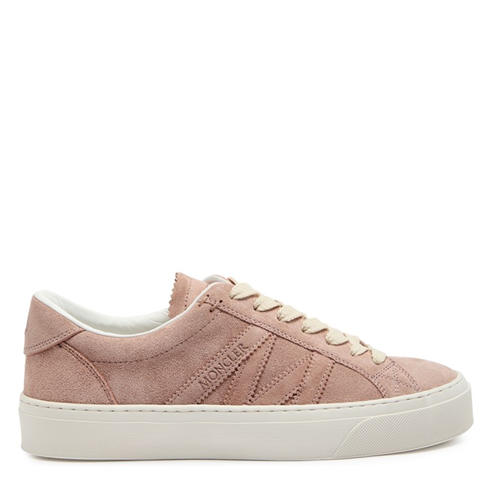 Moncler - Women's Monaco2 Suede Low-Top Trainers