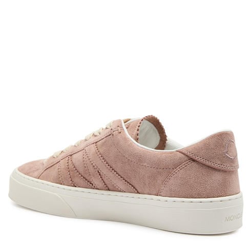 Moncler - Women's Monaco2 Suede Low-Top Trainers
