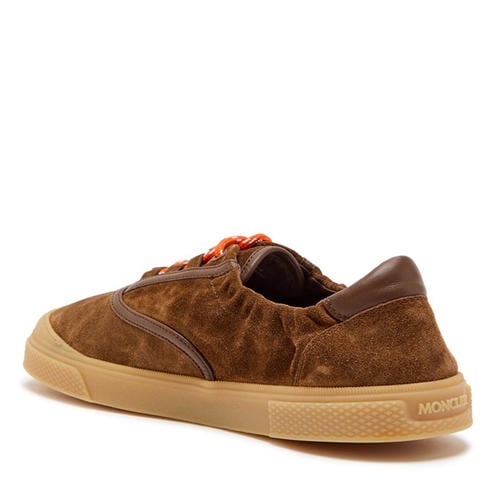 Moncler - Men's Mon Vera Suede Low-Top Trainers