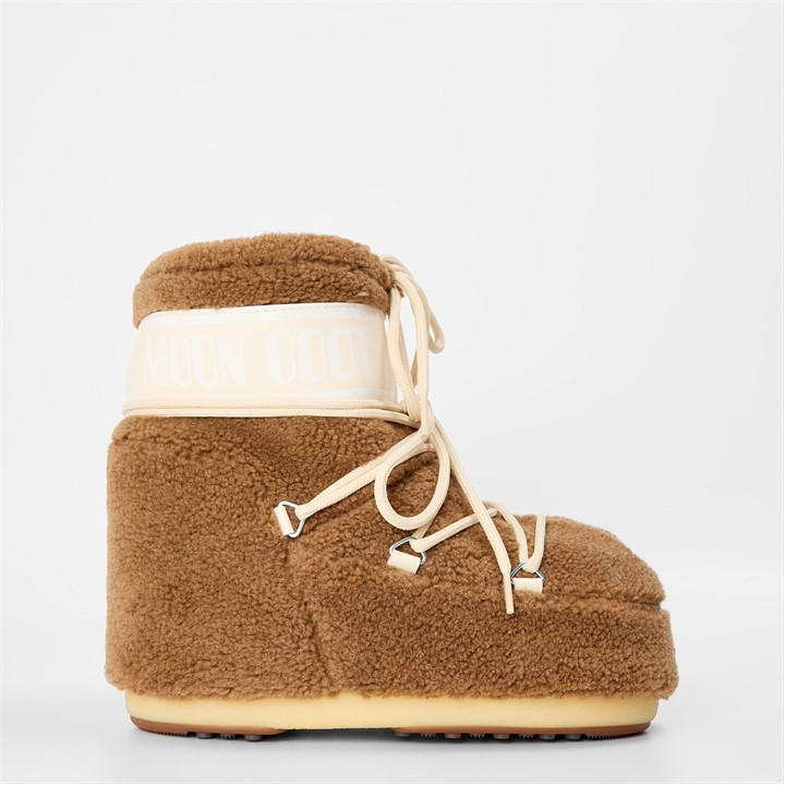 Moon Boot Women's Brown Mn Bt Low Fleece Ld61 Size 6
