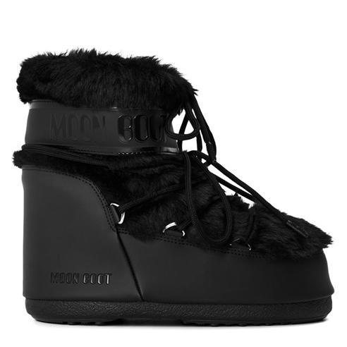 MOON BOOT - Women's Low Faux Fur Lightweight Snow Boots