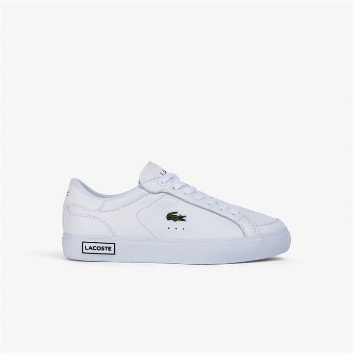 Lacoste Women's White Powercourt Trainers Size 4