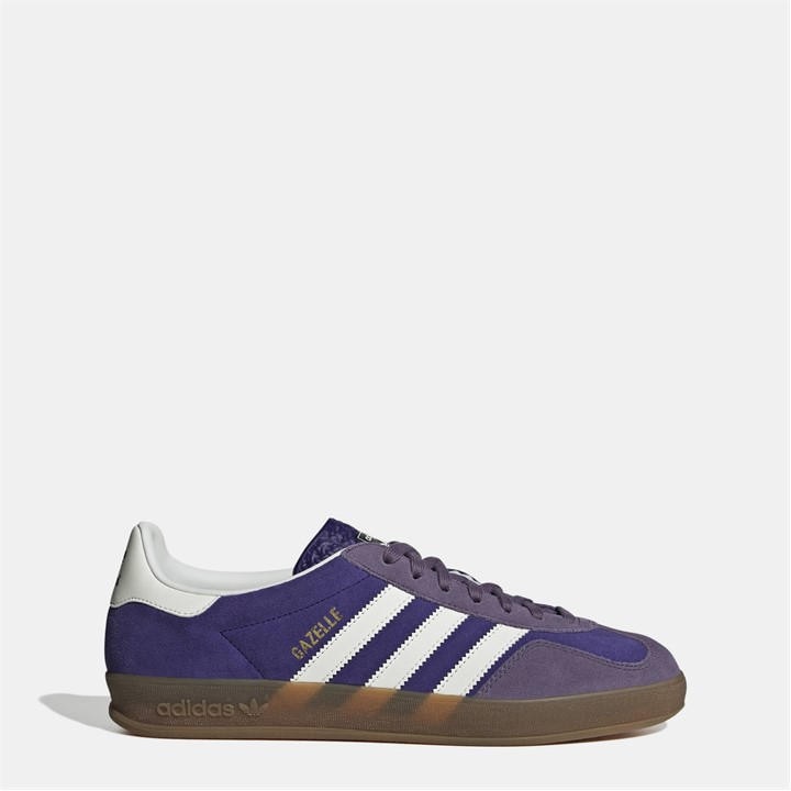 Adidas Originals Women's Purple Gazelle Indoor Low Trainers - Size 5.5