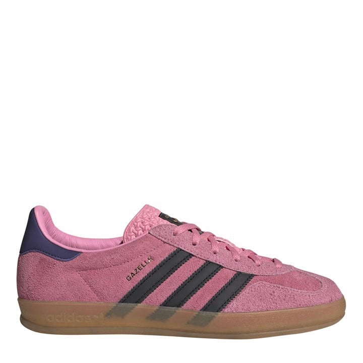 Adidas Originals Women's Pink Gazelle Indoor Low Trainers - Size 5.5
