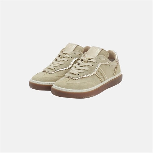 Valentino - Women's Glossy Sneaker Suede Low-Top Trainers