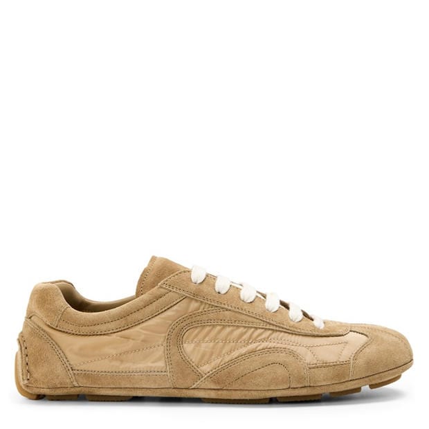Bianco - PRADA - Women's Monte Carlo Low-Top Trainers