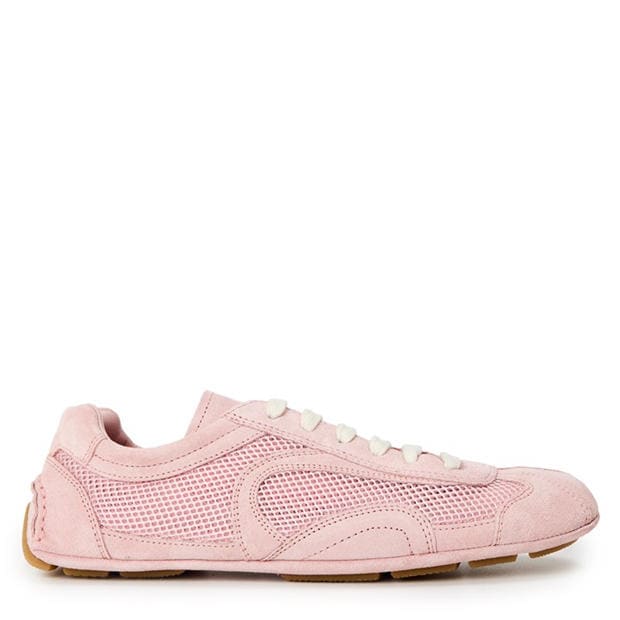 Bianco - PRADA - Women's Monte Carlo Low-Top Trainers